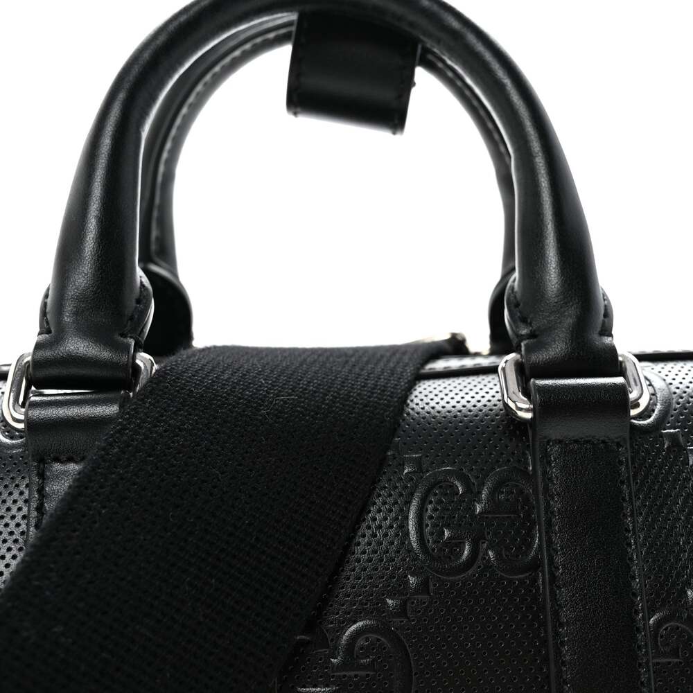 Gucci Calfskin Gg Tennis Embossed Mini #253544G12B - Picture 7 of 9